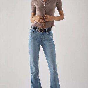 PAIGE Laurel Canyon High-Rise Boot Jeans